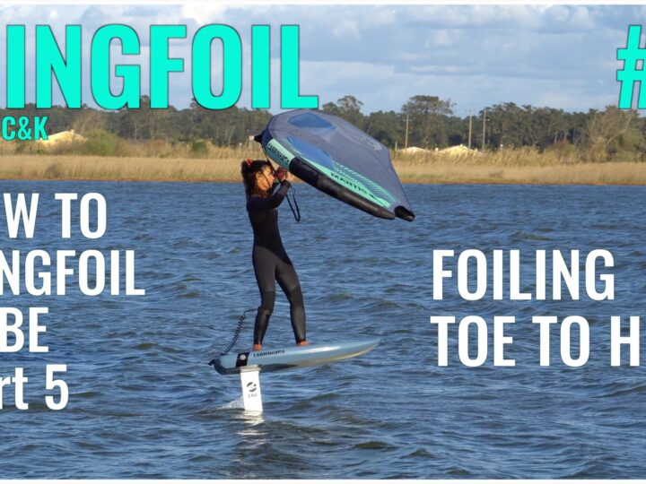 How to Wing Foil Gybe – Toe to Heel
